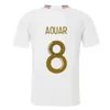 2023 24 Aouar Dembele Player Version Mens Soccer Jerseys Lacazette Kadewe Cherki Home White 3rd Football Shirt Shirts Short Manchers Uniforms