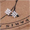 Stud Love Heart Super Małe Kolczyki Proste Compact Cute Student Earring dla kobiet Minimalistyczne miedziane hipoalergiczne dostawa DHGZC