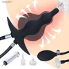 Newest Inflatable Anal Plug Pump Dilators Butt Plug for Women Anal Expander Stretcher Prostate Massager Adult Sexy Toys for Men L230518