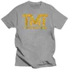 Men's T -skjortor 2023 mode sommar t -shirt bomull kreativ grafik The Money Shirt Team Golden
