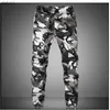 M-5xl 2022 Męskie butik jesień Pencil Penci Pants Mężczyźni Kamuflażowe spodnie wojskowe luźne wygodne spodni spodni Camo Joggers L230520