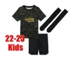 kids 2023 PSGs MBAPPE soccer jerseys 22 23 24 WIJNALDUM SERGIO RAMOS HAKIMI fourth Maillots football kit ICARDI VERRATTI Champions