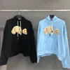 Designer hoodies för män och kvinnor ny försäljning mode hoodie trasig björn tröja nallebjörn trendig frerry explosion tröja stil män och kvinnor storlek s-xl svartblå