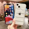Designer Transparent Air Cushion Phone Case Shockproof iPhone Cases For iPhone 14 13 12 11 14Pro Plus Pro Max Pro Max Xs Max Epacket Free