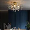 Chandeliers Pendant Lights LEDLuxury Crystal With Branches In Living Room And Bedroom Decorative Lighting