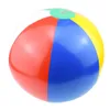 Balon 5 adet şişme plaj topu gökkuşağı renkli havuz partisi, çocuklar için yaz su oyuncak eğlence oyununu tercih ediyor Hediye 230605