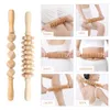 Products Natural Wooden Gua Sha Therapy Massager Tool For Full Body Exercise Pain Relief Anti Cellulite Fascia Massage Roller