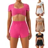 Active Set Gym Running Fashion Speed ​​Dry Sports Yoga Suit for Women Two Piece Set