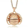 Lockets Diy Fold P O Locket Necklace Openable Ball Live Memory Pendant Sier Gold Necklaces Fashion Jewelry Drop Ship 380177 Delivery Dhmoe