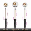 Lockenstäbe 9 mm Super Slim MCH Tight Curls Wand Ringlet Afro Hair Curler Curling Iron Chopstick 230605