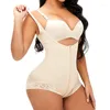 Shapers pour femmes Full Body Shapewear pour femmes Contrôle du ventre Fajas Reductoras Shaper Zipper Open Bust Body Hip Enhancer Waist Trainer