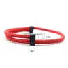 Bracelets De Charme À La Mode Fil Bracelet Hommes Femmes Réglable Rouge Braslet Pour Amoureux Distance Couple Brazalete Minimaliste Yoga Medita Dh6An