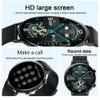 Nova chegada 1.28 "tft hd tela redonda bt chamando smartwatch android reloj multifuncional esportes pedômetro rastreador de fitness para mulher