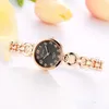 Wristwatches Stainless Fashion Rhinestone Women Watch Ladies Steel Wrist Quartz Unisex Women's Replacement Bands