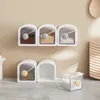 Storage Bottles Wall Mounted Seasoning Box Salt Pepper Spice Rack Jar Sugar Bowl Organizer Shaker Multifunction Kitchen Shelf