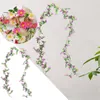Dekoratif Çiçekler Asma Tavan Süslemeleri Noel Daisy Ayçiçeği Yapay Çiçek Rattan Kapalı Klima Sarılma Engelleme