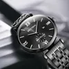 MENS WATC Högkvalitativ Watch Designer Luxury Diamond Mechanical Watch Steel Material Fadeless Quartz-Battey