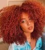 12 -calowa czarna syntetyczna peruka do włosów dla kobiet Curly Bob Explosion Pełna głowa Cover Dostępne i modne style