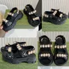 platform sandals New Womens Luxury Brand Sandals Black Punk Style sandal Comfortable sandale Classic Holiday Beach sandalias trending sandals Designer Sandal