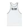 Heren Vest Mesh Mode Trend Sport Zomer Ademend Vest Mouwloos Sexy Letters