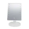 Miroir de maquillage à écran tactile de rotation en gros à 360 degrés avec des lumières LED Table de miroir de vanité professionnelle Miroir de maquillage de bureau