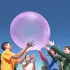 Balão infantil bola de bolha soprando transparente inflável jogos brinquedos chá de bebê brinquedos cheios de água presentes 230605