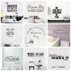 Spedizione gratuita Dream Big Work Hard Home Decoration Accessori Kids Room Nature Decor Wall Art Decal