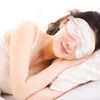 Care Pink Eye Mask for Sleeping Imitated Silk Eye Mask Shading Sleep Eye Mask Travel Relax Eyeshade Soft Cover Eyepatch Sleepeye Mask