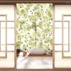 Curtain Green Plant Door Digital Printing Environmental Friendly Skin Flower Leaf Decoration Can Be Washed