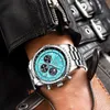 2023 Lige Top Brand Luxury New Men Watch Quartz Man Watches Waterproof Luminous For Date Chronograph Sport Wristwatch 230605