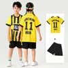 Completi di abbigliamento Set di jersey per bambini Set da ragazza per bambini Adolescenti Gruppi uniformi di pantaloni Pantaloncini Tuta Tuta Abbigliamento estivo per ragazzi 230605