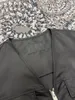 Gilet da uomo di fascia alta con cerniera nera elegante design con cuciture a tasca gilet da carico sottile gilet di design di marca di lusso