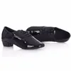 Sandalias Hombres Zapatos de baile de salsa latina Adultos Jazz Tango Zapatos de baile BlackWhite PU Niños Niños Zapatos de baile de salón Zapatos hombre 230605