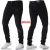 Mens Jeans Skinny Trousers Denim Pants Casual Fashion Man Ripped Biker Pencil Slim Fit Stretchy Brand Men Clothing 230606