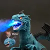 ElectricRC Animals Brand Electric Interactive Spray Dinosaurs Toys Talking Walking Fire Dragon Boy Kids Toy Christmas Gift Fine Electronic Pets 230605