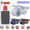 Ab Rollers Merk Automatische Rebound Abdominale Sporter Antislip Band Patroon Fitness Gym Oefening Abdominale Wiel Roller 230605