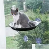 مستلزمات القط الأخرى أرجوحة من النوع الذي تم امتصاصه من الزجاج كاتري سرير جديد للحيوانات الأليفة إكسسوارات أزياء 360068 إسقاط تسليم الحديقة Dhkte