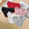 Maternité intimes coton culottes sous-vêtements femmes slips confortables Sexy dames couleur unie femme Lingerie intime