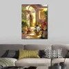 Handcrafted Modern Coastal Canvas Art Fragrant Entrance Contemporary Painting Elevate Your Office Space