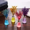 YXYMCF Dry Flower Flameless Reed Diffuser Bottle Rattan Aromatherapy Essential Oil Hotel Bedroom Air Freshene Home Fragrance L230523