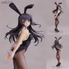 Manga Sakurajima Mai Rabbit Sexy Classmate Girl Dress Up Clothing Linen Black Stockings for A Beautiful Outfit Boys Like Model Toys L230