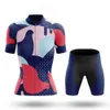Conjuntos de camisas de ciclismo conjunto de caveira de açúcar colorido manga curta roupas de verão respiráveis ternos de triatlo 230605