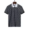 Monclair Shirt Polo de diseñador para hombre Polo clásico de lujo para hombre Camiseta informal para hombre Serpentine Monogram Print Bordado Moda 231
