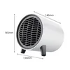 Ventilatori Cornmi 600W Mini riscaldatore elettrico portatile Ventilatore 220V Riscaldamento Ventilatore di aria calda Home Office Studio Desktop Warmer Machine per l'inverno