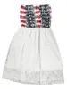 Casual Dresses Independence Day Strapless Stars Stripes Print Loose Tube Dress For Women Party Beach Club Summer