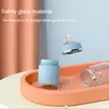 Mamadeiras # born Baby Glass Mamadeira de grande calibre Descarga rápida anti-cólica Leite noturno Água fofa sem termostato 230606