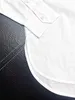 Camicia regolare da uomo Camicia elegante da uomo Slim Fit Colletto flessibile Stretch Pint Abbigliamento di marca Camicie eleganti da uomo a maniche lunghe Stile Hip Hop Top in cotone di qualità 12323
