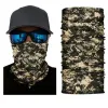 Sciarpa magica senza cuciture all'aperto Sci Camo Mezza maschera Bandana Scaldacollo fascia Turbante Maschera da ciclismo 06