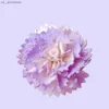 10st Purple Carnation Flower Rattan Sticks Fireless dofter Reed Diffuser Stick Diy Ornament Home Decor L230523