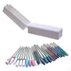 Nail Art Equipment 30Pcs Kit Ceramic Diamond Cuticlee Drill Bits Set Milling Cutter for Home Salon Acrylic Gel Manicure Pedicure Tools 230606